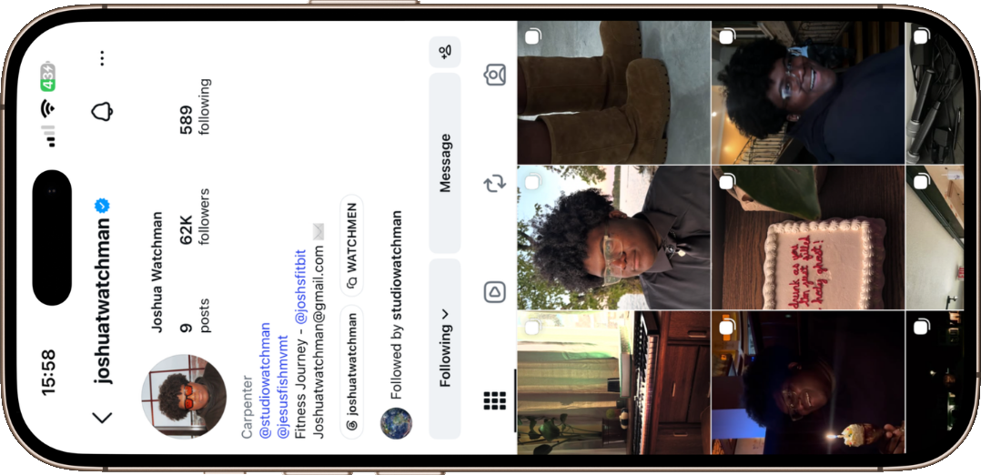 Client account we run